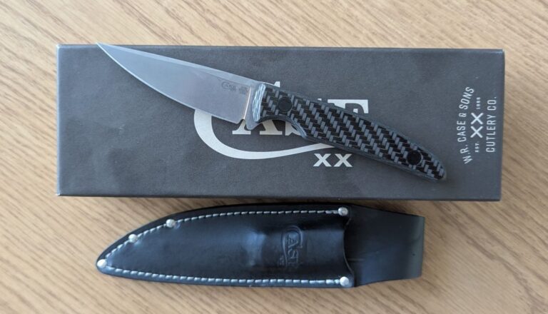 Case Black Carbon Fiber Weave CT2 Hunter knife review – A phenomenal little EDC fixed blade